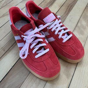 Adidas Handball Spezial Bright Red Clear Pink (Women's)